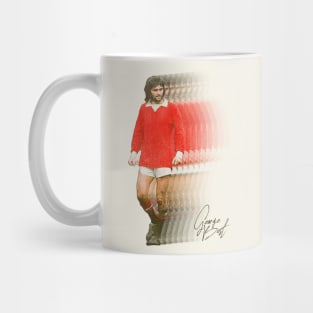 George Best Retro Fade Mug